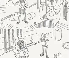 상대가 윈하는 모습으로 변하는 서큐버스 만화