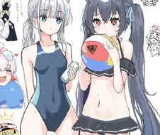 블루아카)적당히 꼴리는 조합.manga
