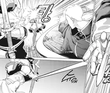 츠바이 핸더를 이용한 검술 묘사를 제대로 보여주는.manhwa