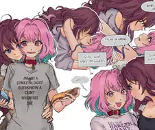 @) 살다 살다 시키 리아무 백합짤도 나오네