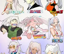 만화 그림체별 프리렌