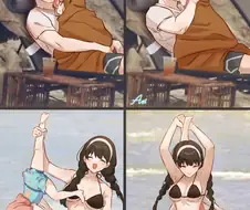 [스파이패밀리] 아냐를 아껴주는 로이드랑 요르.manga