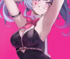 래빗홀 바니걸 미쿠의 겨드랑이