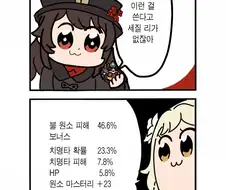 원신)원신으로 팝팀에픽.manwha