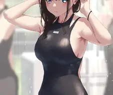 노출 하나 없이 야한 수영복