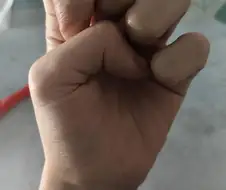 거품으로 고앵이 손 만들긔.JPG