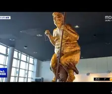 유럽에 세워진 트럼프 동상