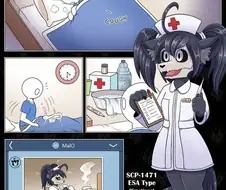 SCP-1471이 도와주는 만화
