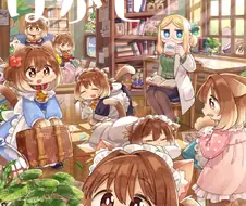 번역) 고양이귀 메이드 냐코와 박사 만화