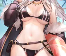 버튜버) 해변의 홀로멤