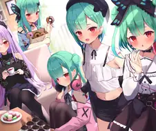 버튜버) 누구에게 초코를 받을까~