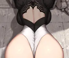 후방)가슴은 엉덩이의 모조품이다.