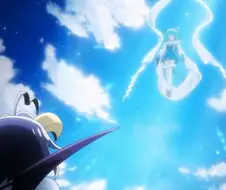 [마법소녀를동경해서]마지아 아주르를 바라보는 주인공