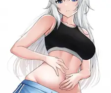 [말딸] 배가 고픈듯한 오구리