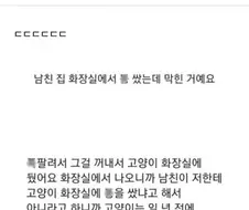 남친 집에서 똥싸다 인생의 위기가 온 ㅊㅈ