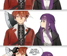 프리렌)미번)페른의 찌찌를 훔쳐보던 슈타르크