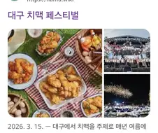 대구 지역 페스티벌의 필수 행사.jpg