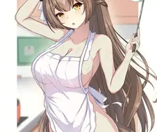 말딸, 후방) 알몸 에이프런 사토노 다이아몬드