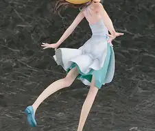 피규어) 청순한 하얀색 원피스