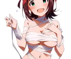 @)AI) 알몸붕대 하루카
