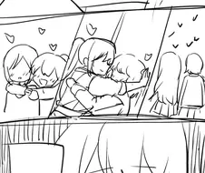 ts 하여 백합 만화에 떨어진 만화