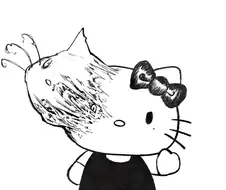 가장 안 어울릴 거 같은 거와 콜라보하는 헬로 키티