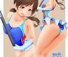@) 라크로스 쥔 채 걸어다니는 세크스.