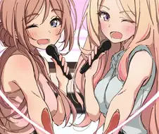 @) 소꿉친구와 이사장 손녀와 노래방에 온 프로듀서