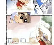 짱구) "아빠....어디 갔어요....??"