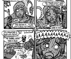 외계 기술 연구하다가 멘붕한 신참 기계교 사제.comic