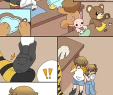 인형 제작 공장 취업 하는 만화