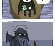 필멸자가 크툴루를 소환하는 만화 ㄷㄷㄷ