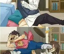 알몸 와이셔츠 여자 친구와 므흣한 한 때의 만화.manwha