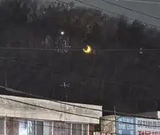 달이 만화처럼 떠서 찍어봄
