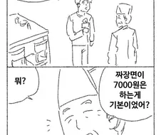 짜장면을 2000원에 파는 중국집.manwha