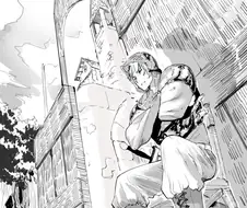 그저 마을을 지키는 문지기 만화