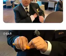 윤남노가 불안하자 주머니에서 꺼낸 것