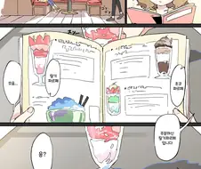@) 모모코랑 파르페 먹는 만화.manhwa