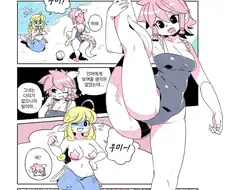 후방)스탠딩 스플릿!
