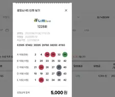 로또 맞았다. 아이스크림 사먹어야지..