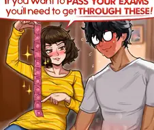 페르소나5의 여선생 만화 모음.