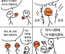 나는 너희랑 함께 할 수 없어