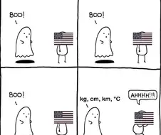 미국인이 비명을 지르게 하는 방법.Comic