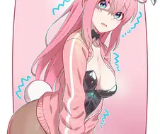 (봇치더록) 바니걸 히토리