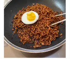 계란후라이+짜장 0원