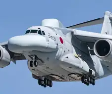 "일본 자위대의 뭔가 못생긴 비행기"