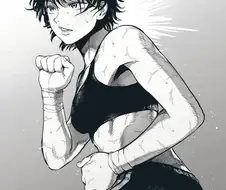 한마 바키가 여자인.manhwa