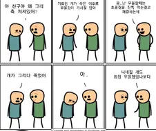 우울한거 해결해주려다 말아먹는 만화