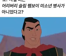 뮬란 남주가 알고 보니 보추 취향이었다면