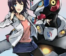 여자 히어로가 악의여간부랑 같이 싸우는 manga